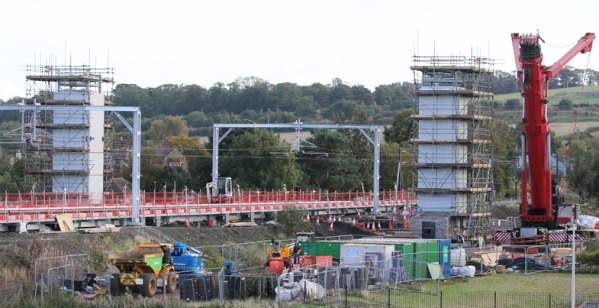 East Linton Station Construction - 2022-10-08